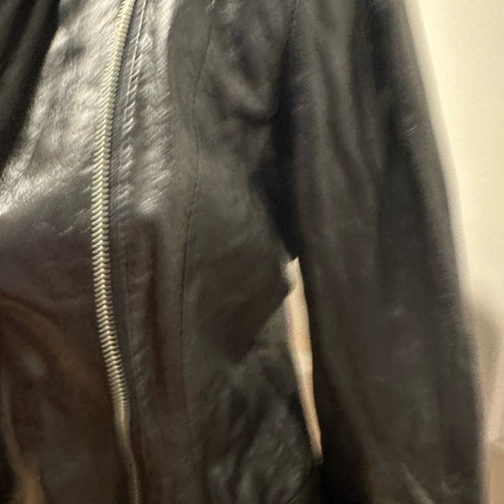Bebe Motorcycle Leather Jacket - image 6
